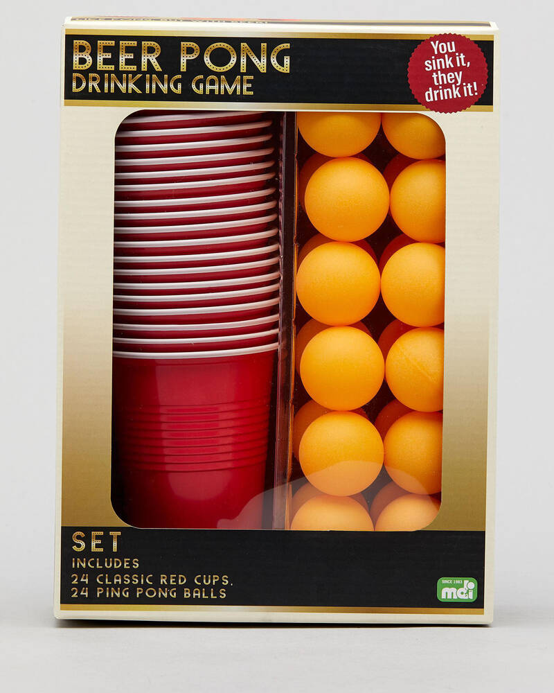 MDI Drinking Cup Game Beer Pong for Mens