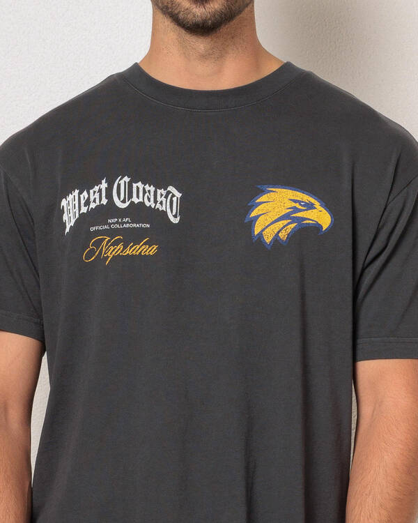 Nena & Pasadena West Coast Eagles Vintage T-Shirt for Mens