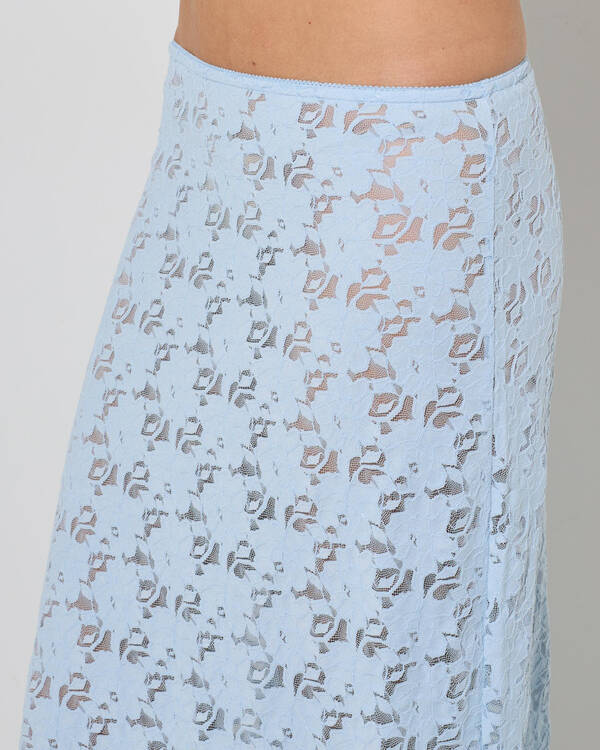 Mooloola Meli French Lace Maxi Skirt for Womens