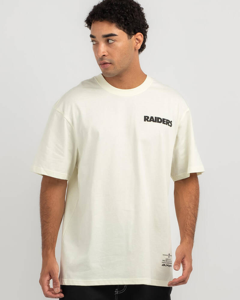 Majestic Las Vegas Raiders Team Crest T-Shirt for Mens