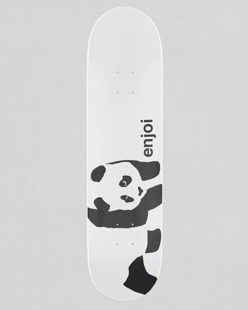 Enjoi Whitey Panda Logo Wide 8.0" Deck for Unisex