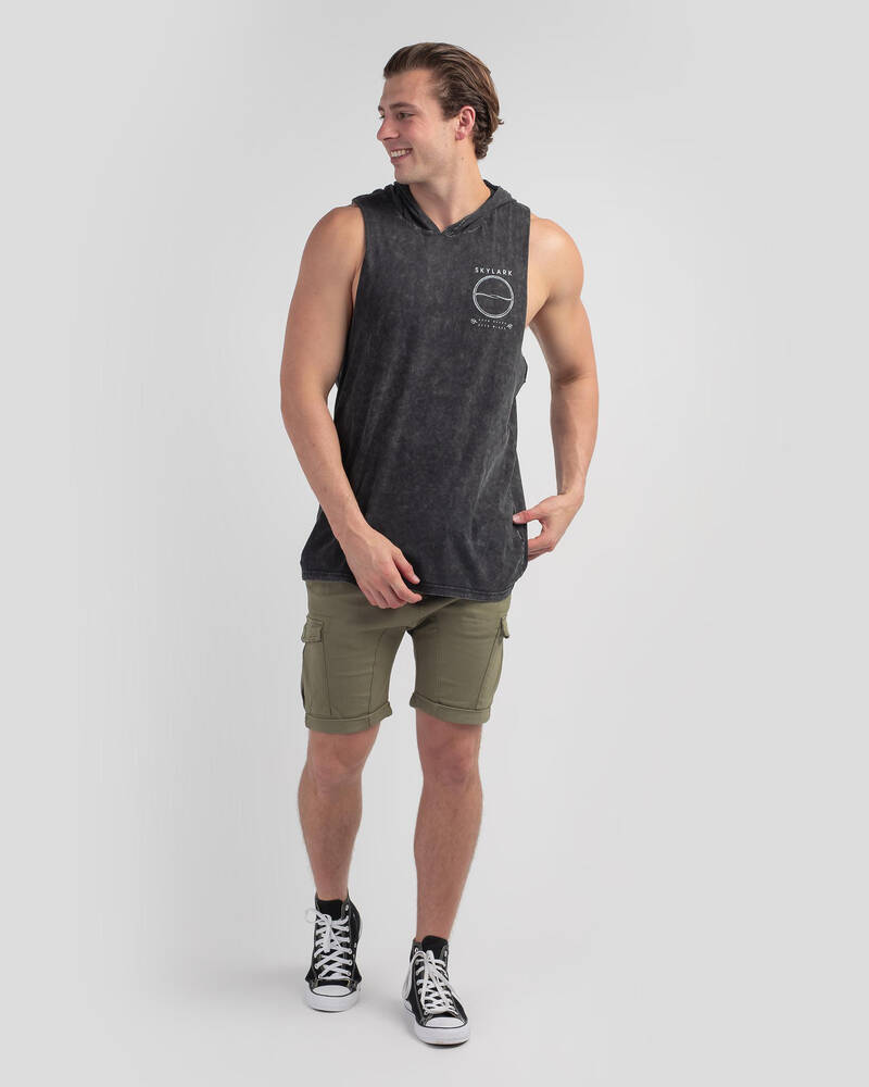 Skylark Inbound Hooded Muscle Tank for Mens