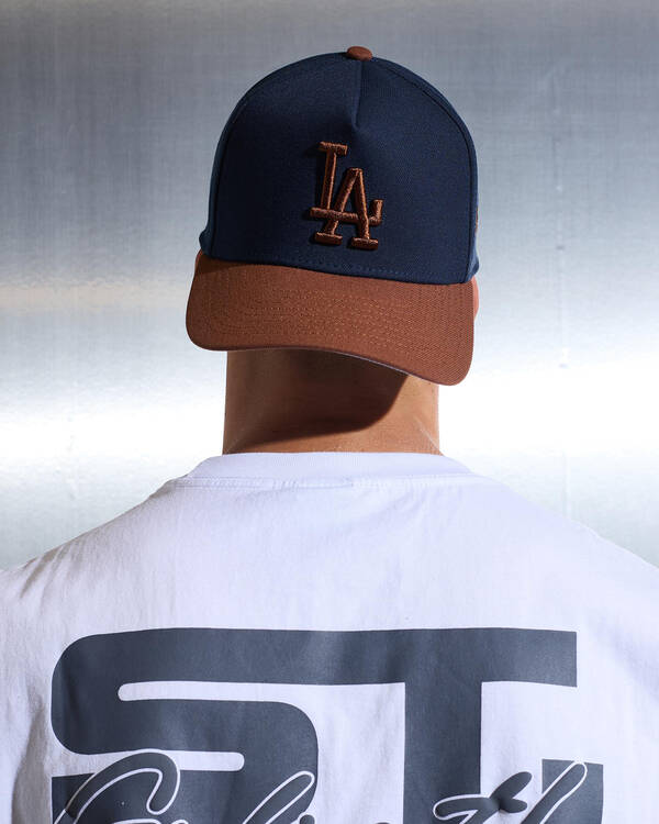 LA Dodgers 39Thirty A-Frame Tiramisu Cap