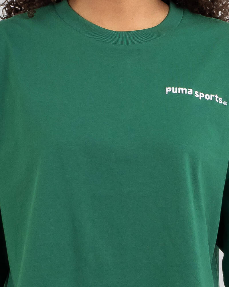 Puma Team Graphic T-Shirt for Womens