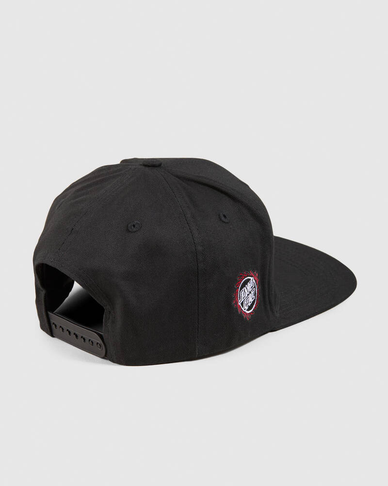 Santa Cruz Stranger Things Hellfire Club Snapback Cap for Mens