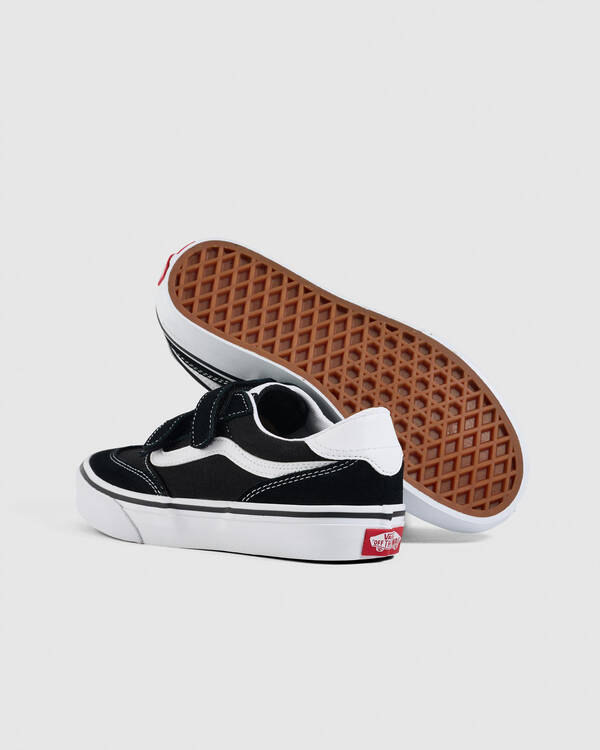 Vans Boys' Brooklyn Ls V Suede/Canvas Shoes for Mens