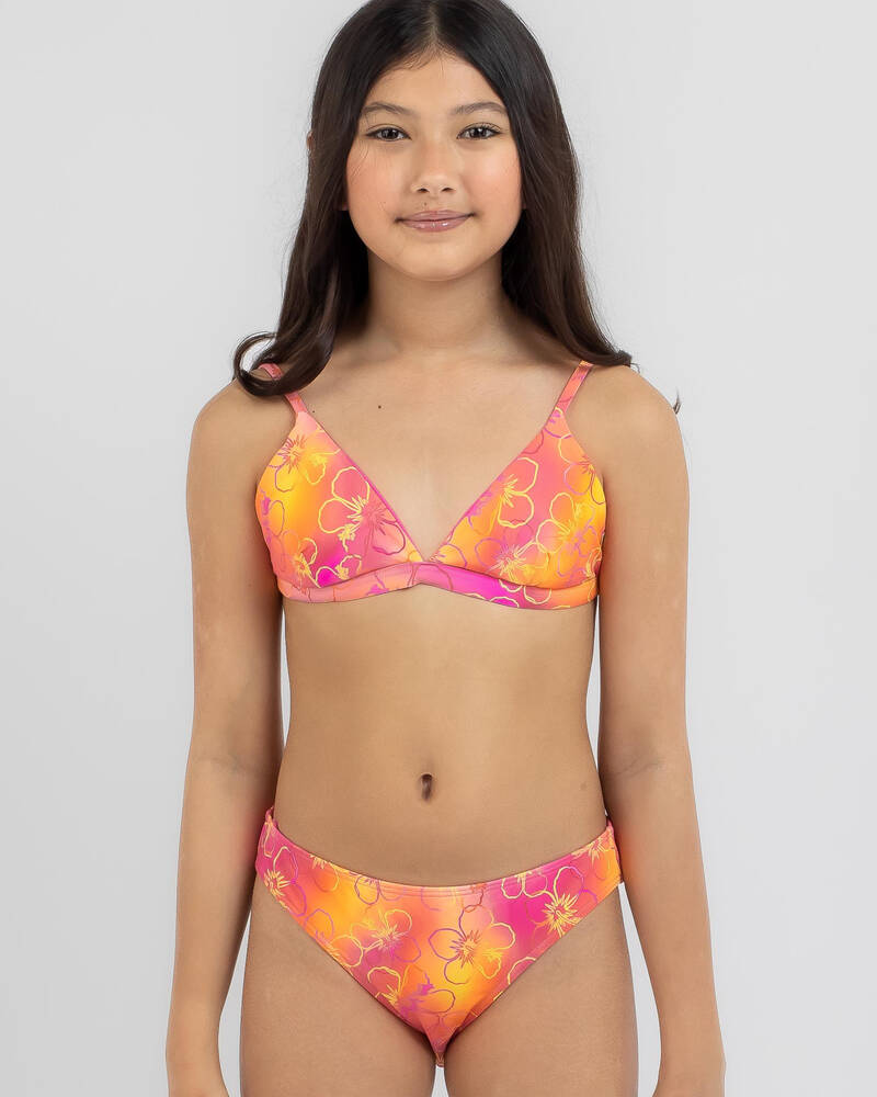 Topanga Girls' Sunshine Triangle Bikini Set for Womens
