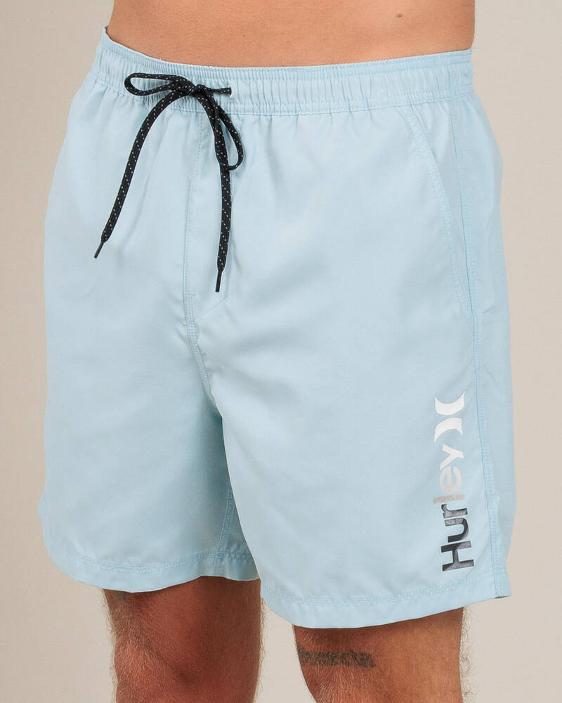 Hurley One & Only Gradient Elastic Waist Shorts for Mens