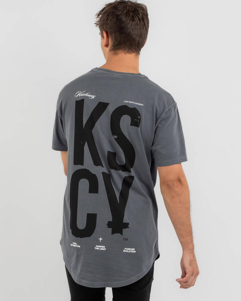 Kiss Chacey California Dual Curved T-Shirt for Mens