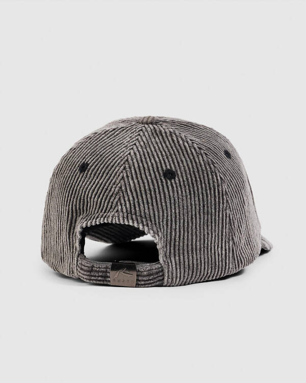 Rusty Placid Cord 6 Panel Cap for Mens