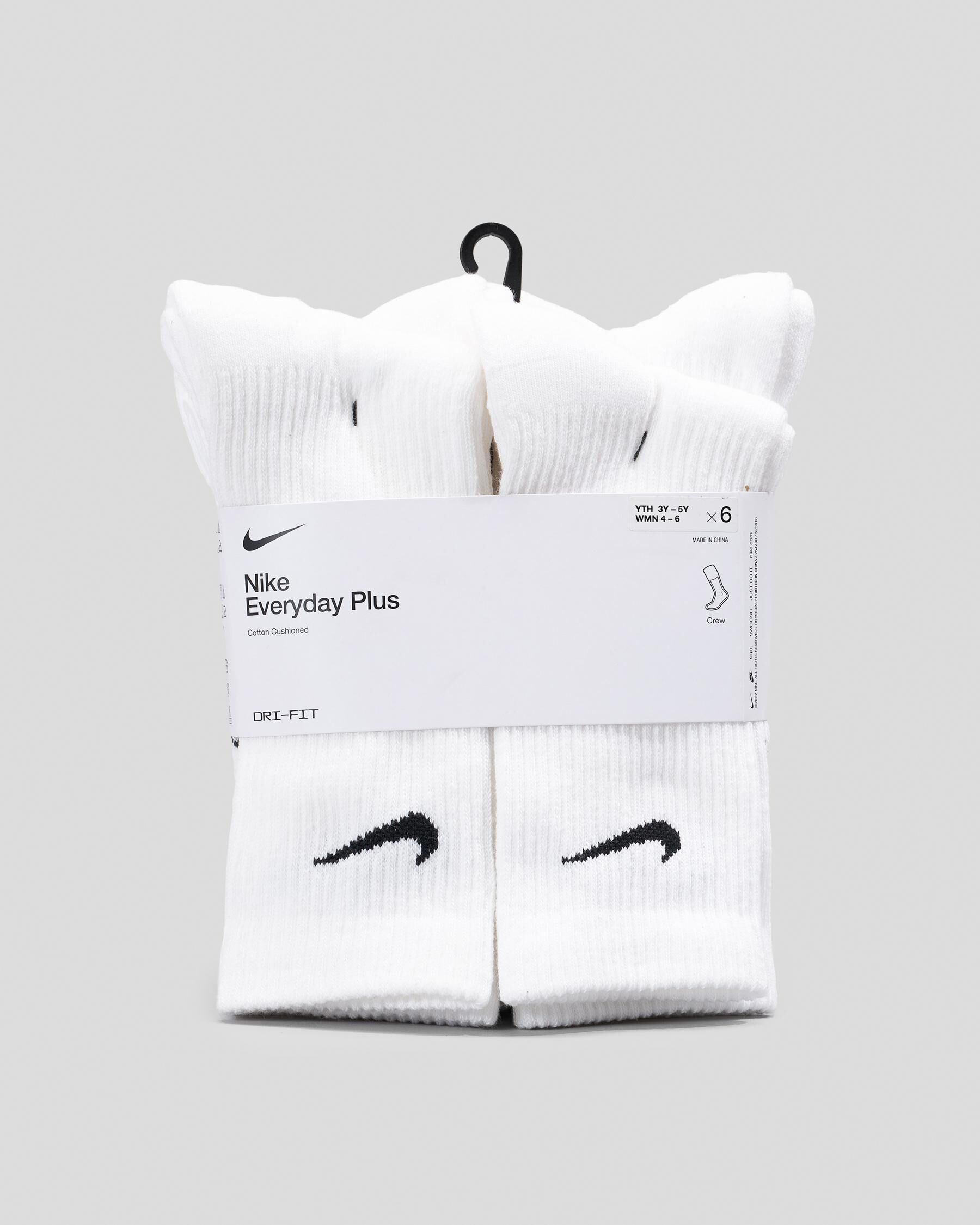 white nike socks mens xl