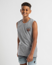 Skylark Boys' Vanquish Muscle Tank for Mens image number null