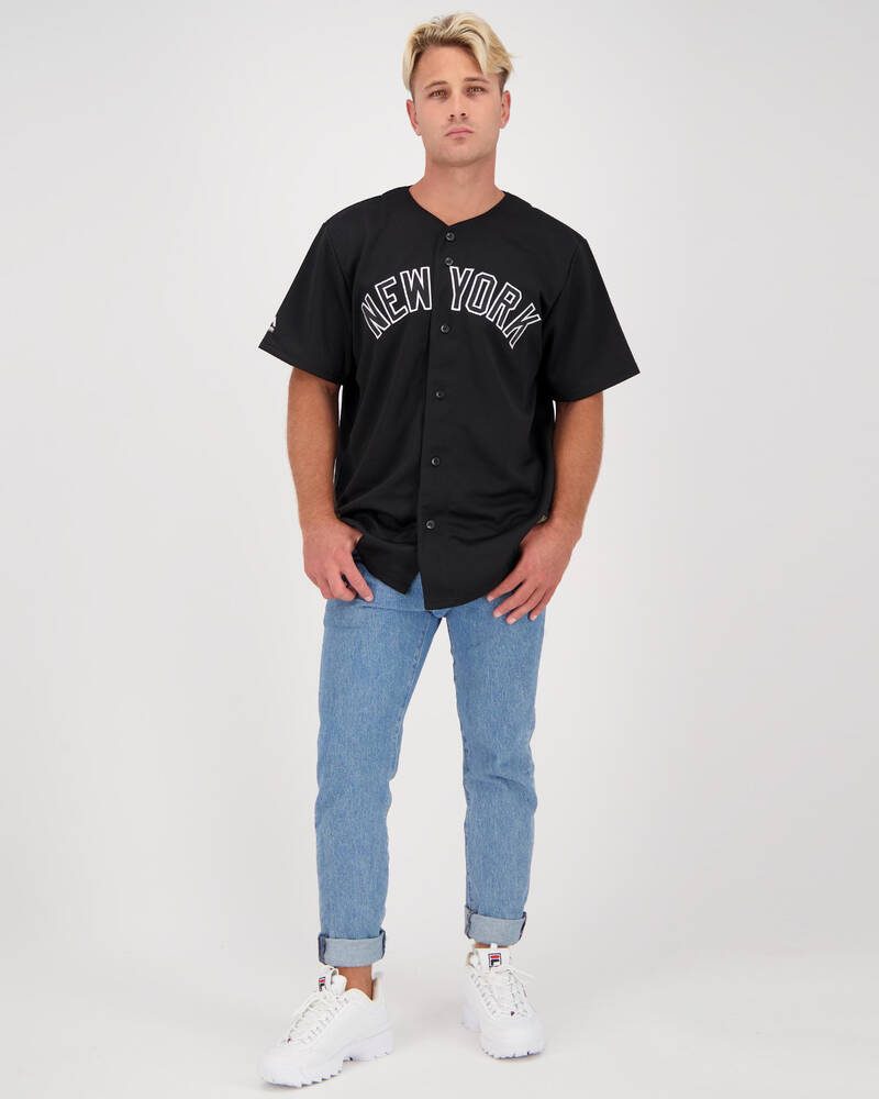 Majestic Majestic Ny Mono Baseball Jersey for Mens