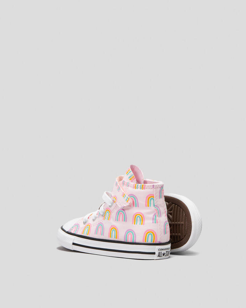 Converse Toddlers' Chuck Taylor All Star Easy-On Rainbow Shoes for Womens