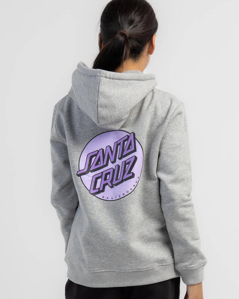 Santa Cruz Girls' Other Dot Pop Hoodie for Womens