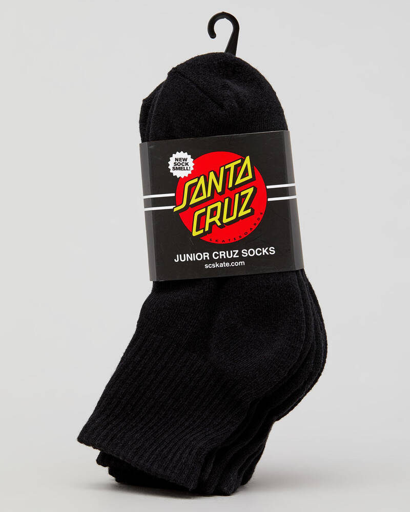 Santa Cruz Junior Boys' Classic Dot Mid Socks for Mens