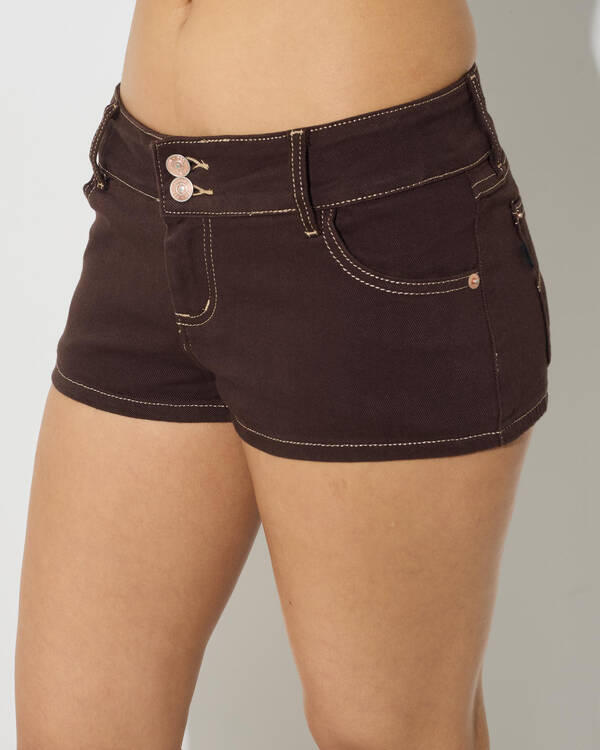 DESU Austin Micro Denim Shorts for Womens