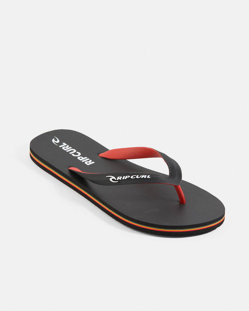 Rip Curl 2 Tone Bloom Thongs for Mens