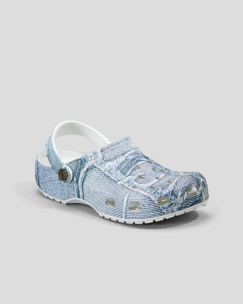 Crocs Classic Denim Clogs for Unisex