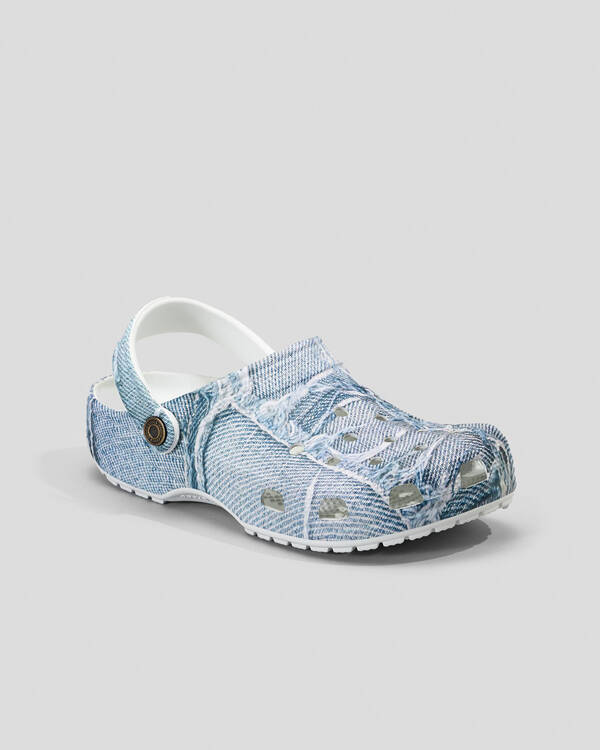 Crocs Classic Denim Clogs for Unisex