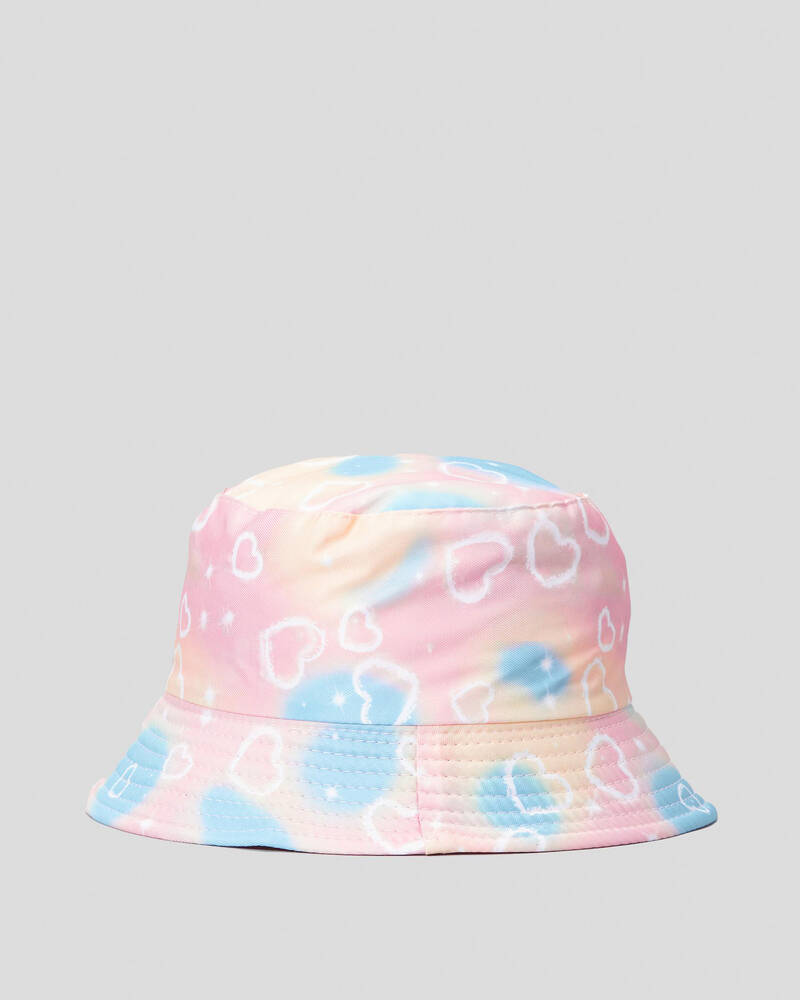 Mooloola Toddlers' Hearts Bucket Hat for Womens