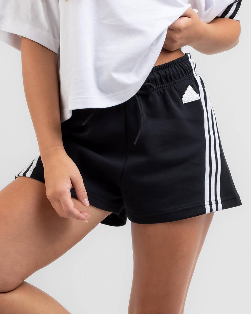 Adidas Future Icons 3 Stripe Shorts for Womens