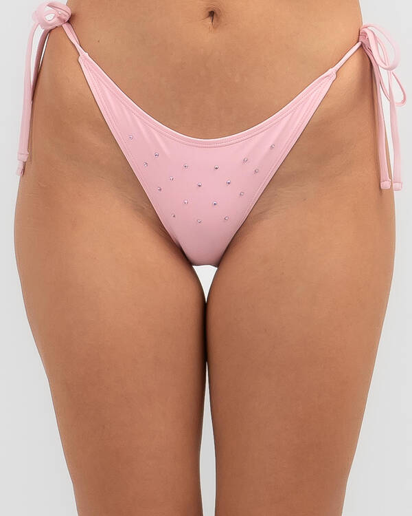 Kaiami Sparkle Tie Bikini Bottom for Womens