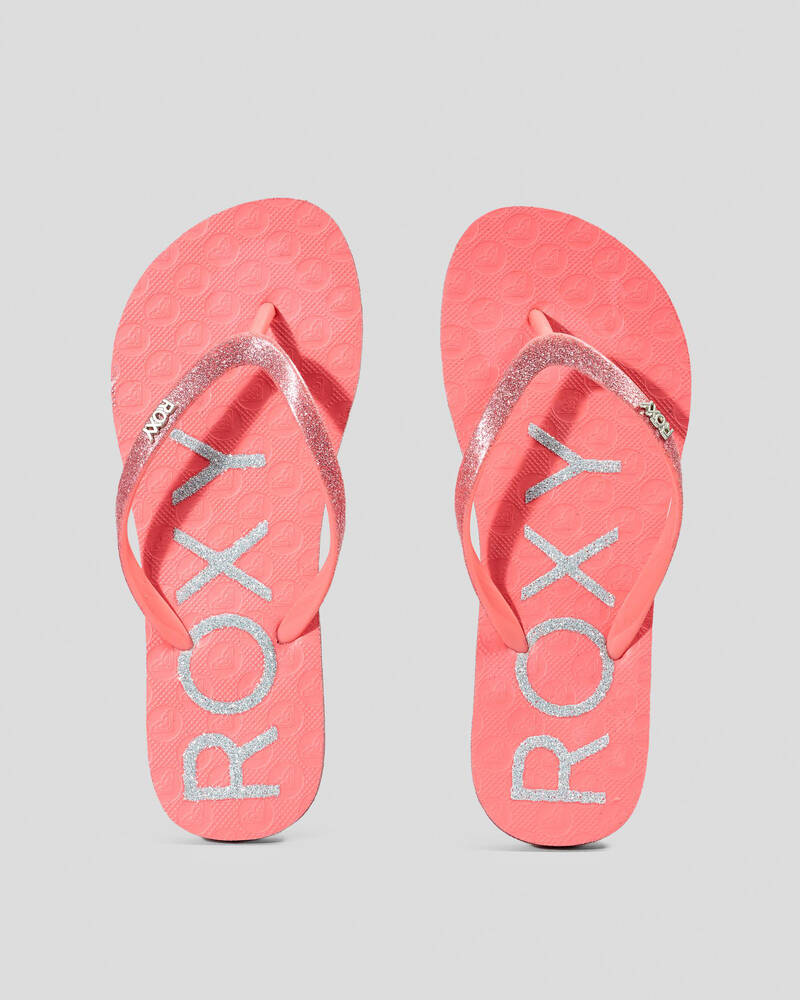Roxy Girls' RG Viva Glitter Thongs for Womens