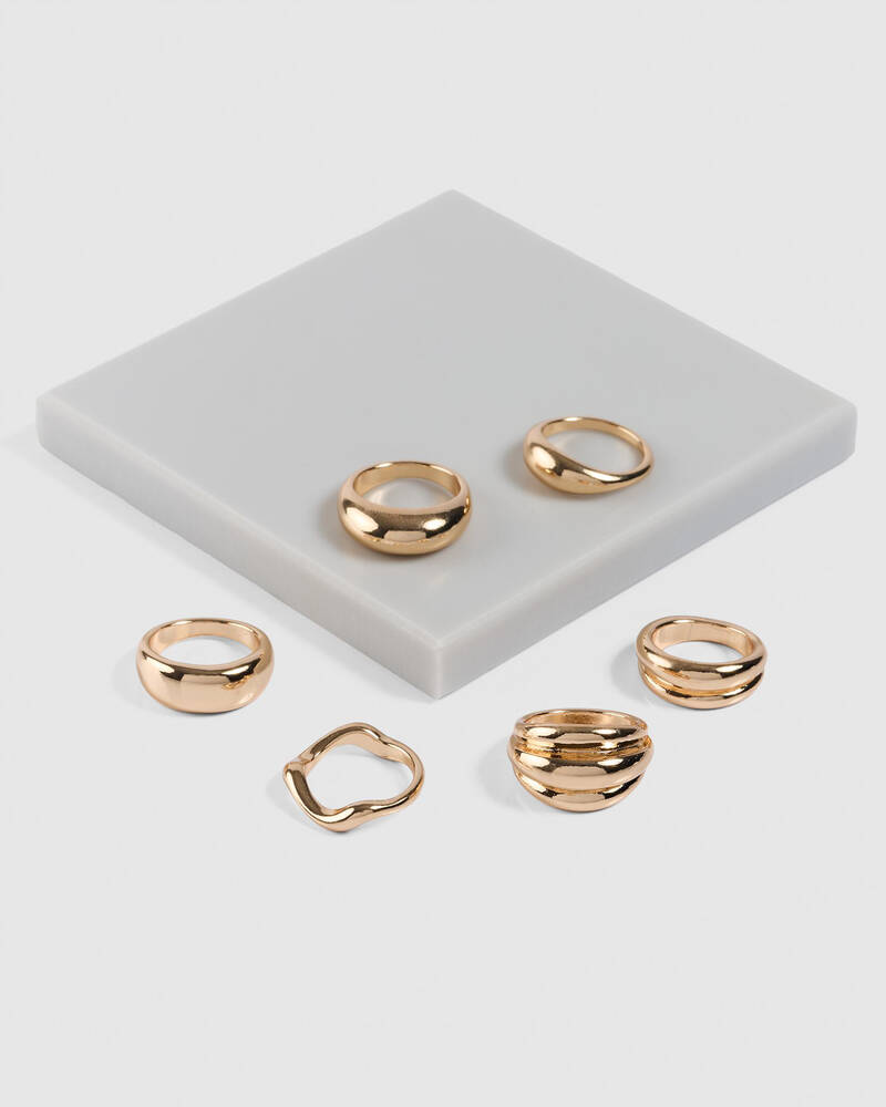 Karyn In LA Chunky Ring Pack for Womens