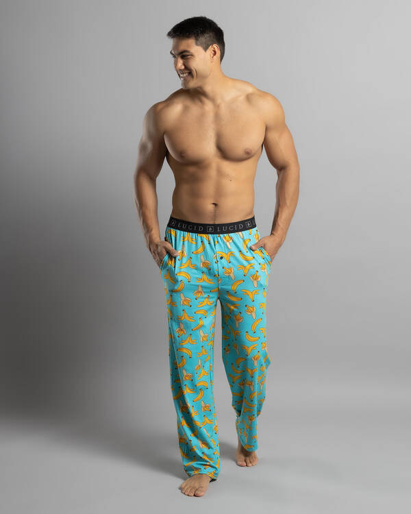 Lucid That's Bananas Pyjama Pants for Mens