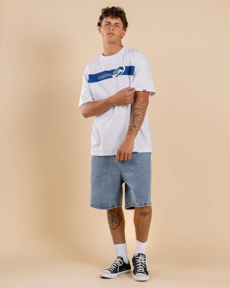 Quiksilver Tilt Panel Knit T-Shirt for Mens