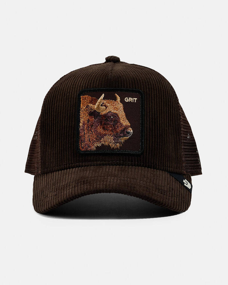 Goorin Bros Corduroy Grit Trucker Cap for Mens