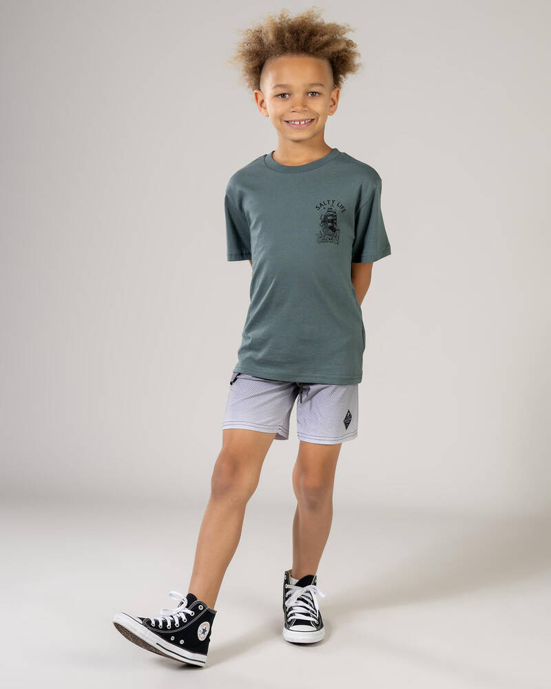 Salty Life Toddlers' Treacherous Sea T-Shirt for Mens