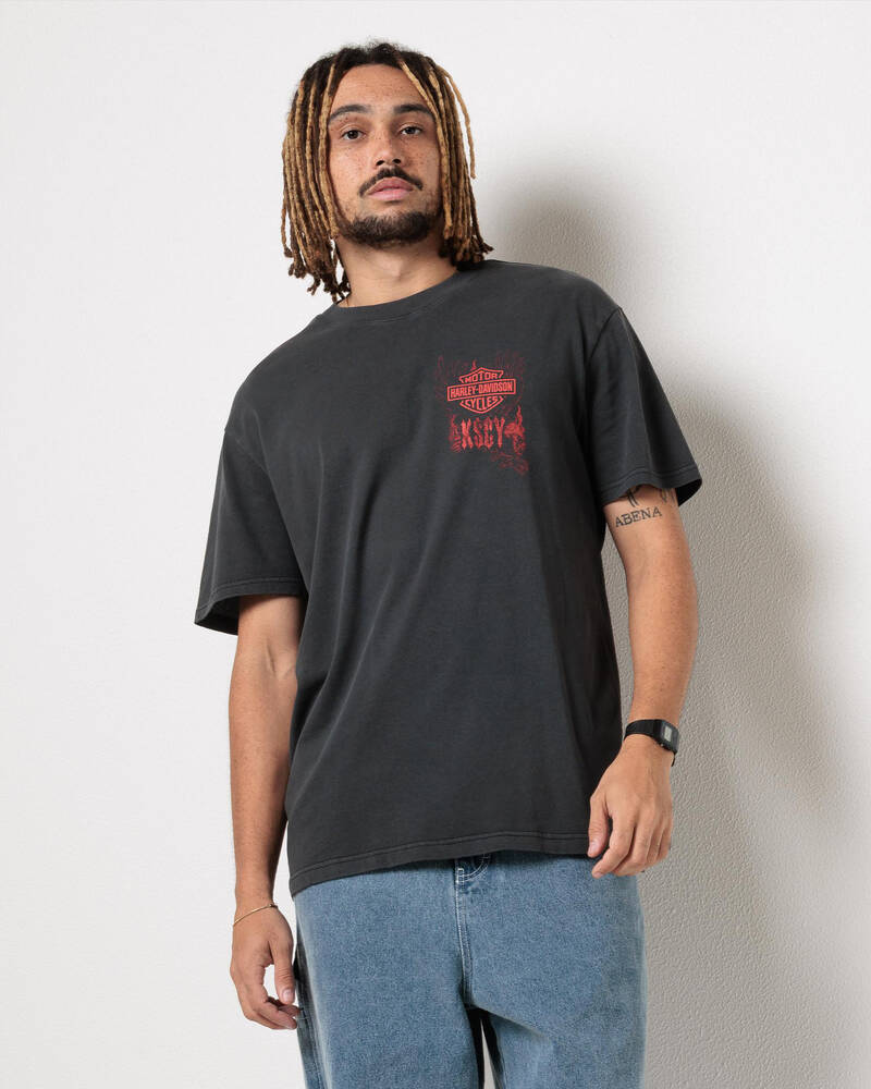 Kiss Chacey Harley-Davidson Sturgis Relaxed T-Shirt for Mens