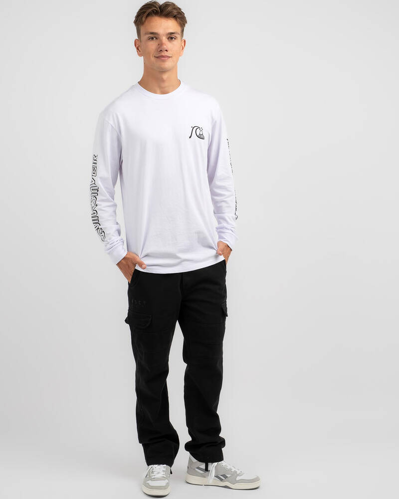 Quiksilver The Original Boardshort Long Sleeve T-Shirt for Mens