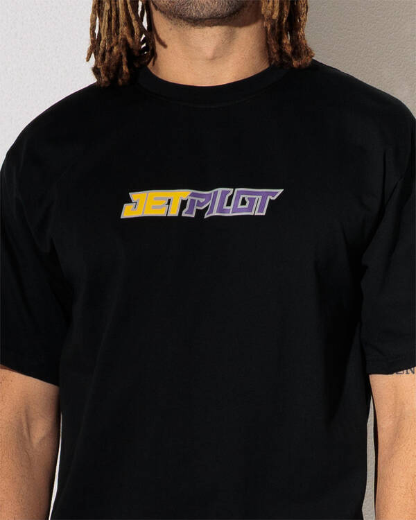 Jetpilot Stickered T-Shirt for Mens