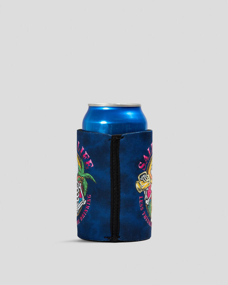 Salty Life Skull Duggery Stubby Cooler for Mens