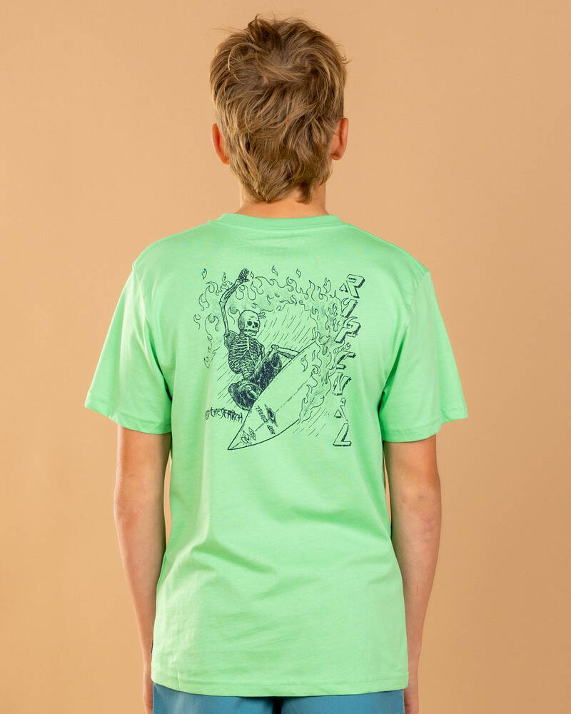 Rip Curl Boys' Lived The Search T-Shirt for Mens