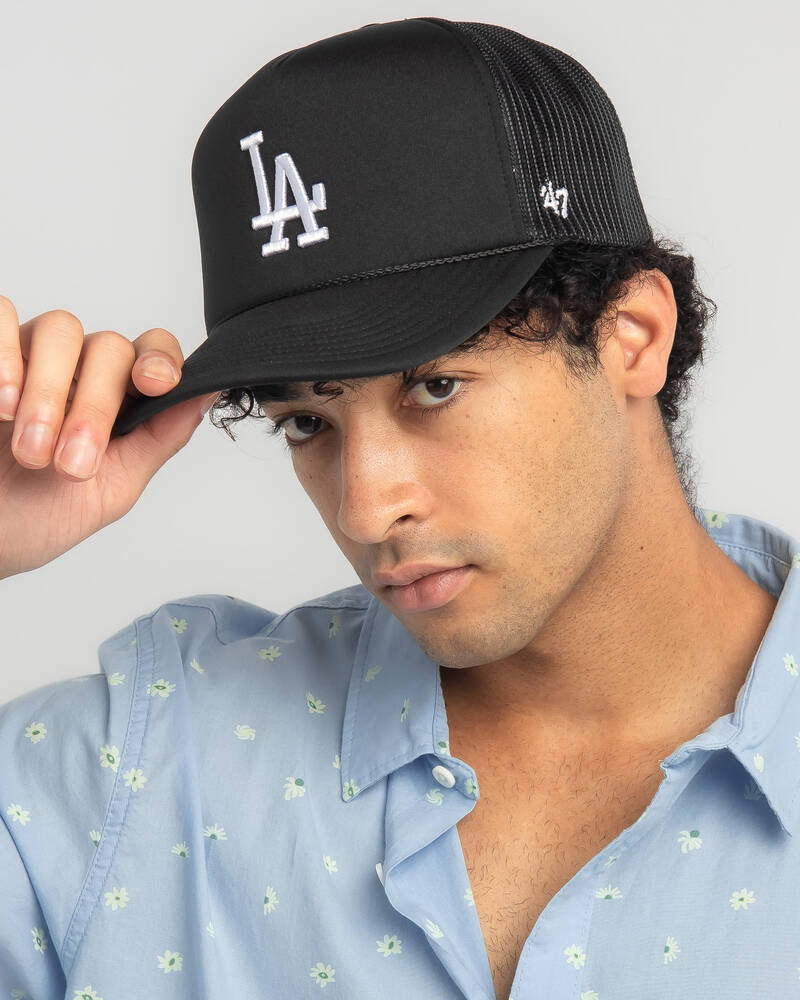 Forty Seven Los Angeles Dodgers Foam Front Mesh 47' Trucker for Mens