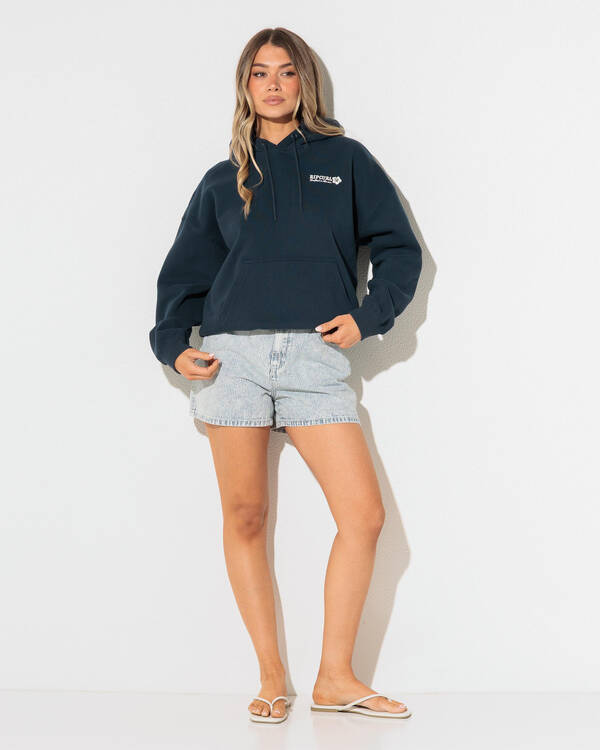 Rip Curl Surf Party Puff Heritage Hoodie for Womens