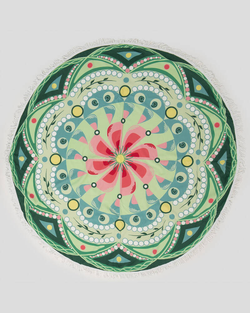 Kaiami Sumatra Round Towel for Womens