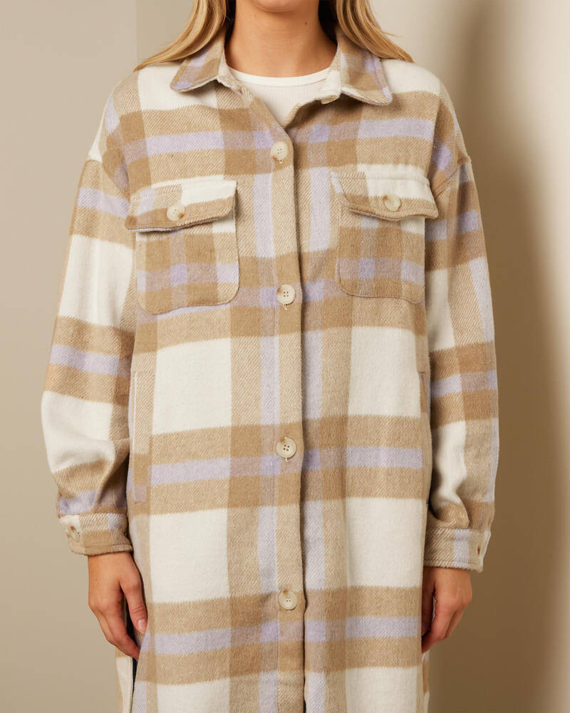 Ava And Ever Hayden Long Shacket for Womens