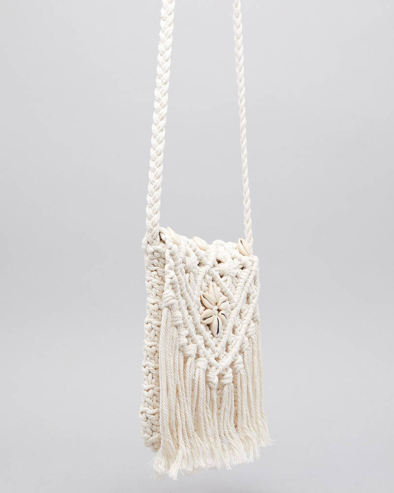 Mooloola Alina Macrame Crossbody Bag for Womens