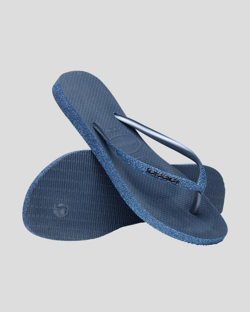 Havaianas Slim Sparkle Thongs for Womens