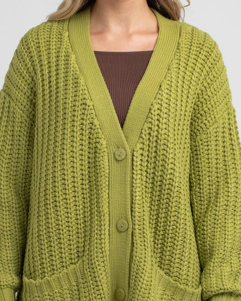 Mooloola It's A Trip Knit Cardigan for Womens