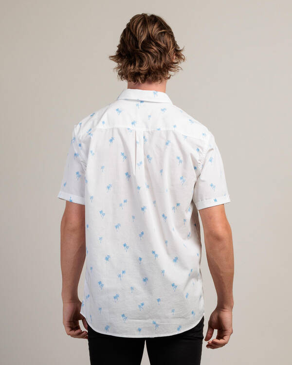 Rip Curl Paradise Palms Short Sleeve Shirt for Mens