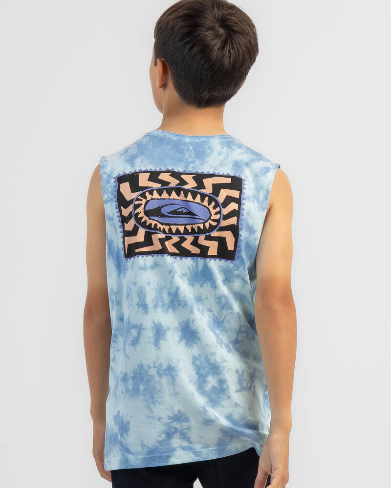 Quiksilver Boys' Spiky Twist Muscle Tank for Mens
