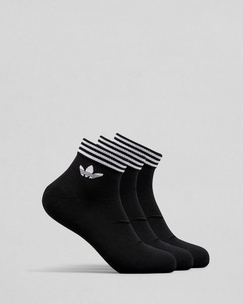 Adidas Trefoil Ankle Sock 3pk for Mens