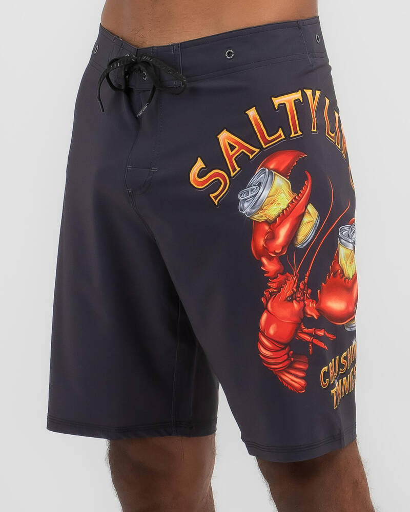 Salty Life Crushin Tinnies Board Shorts for Mens