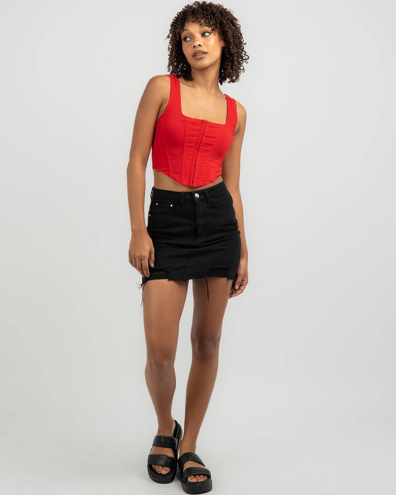Ava And Ever Rosario Corset Top for Womens